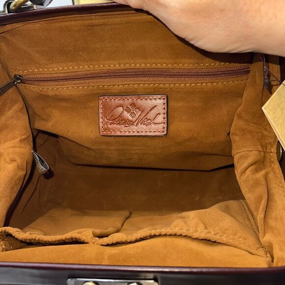 Patricia Nash Winter Bloom Hard Frame Convertible Crossbody Bag - Picture 10 of 10